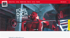 Desktop Screenshot of clever-fit.com