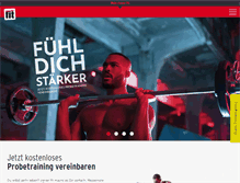 Tablet Screenshot of clever-fit.com